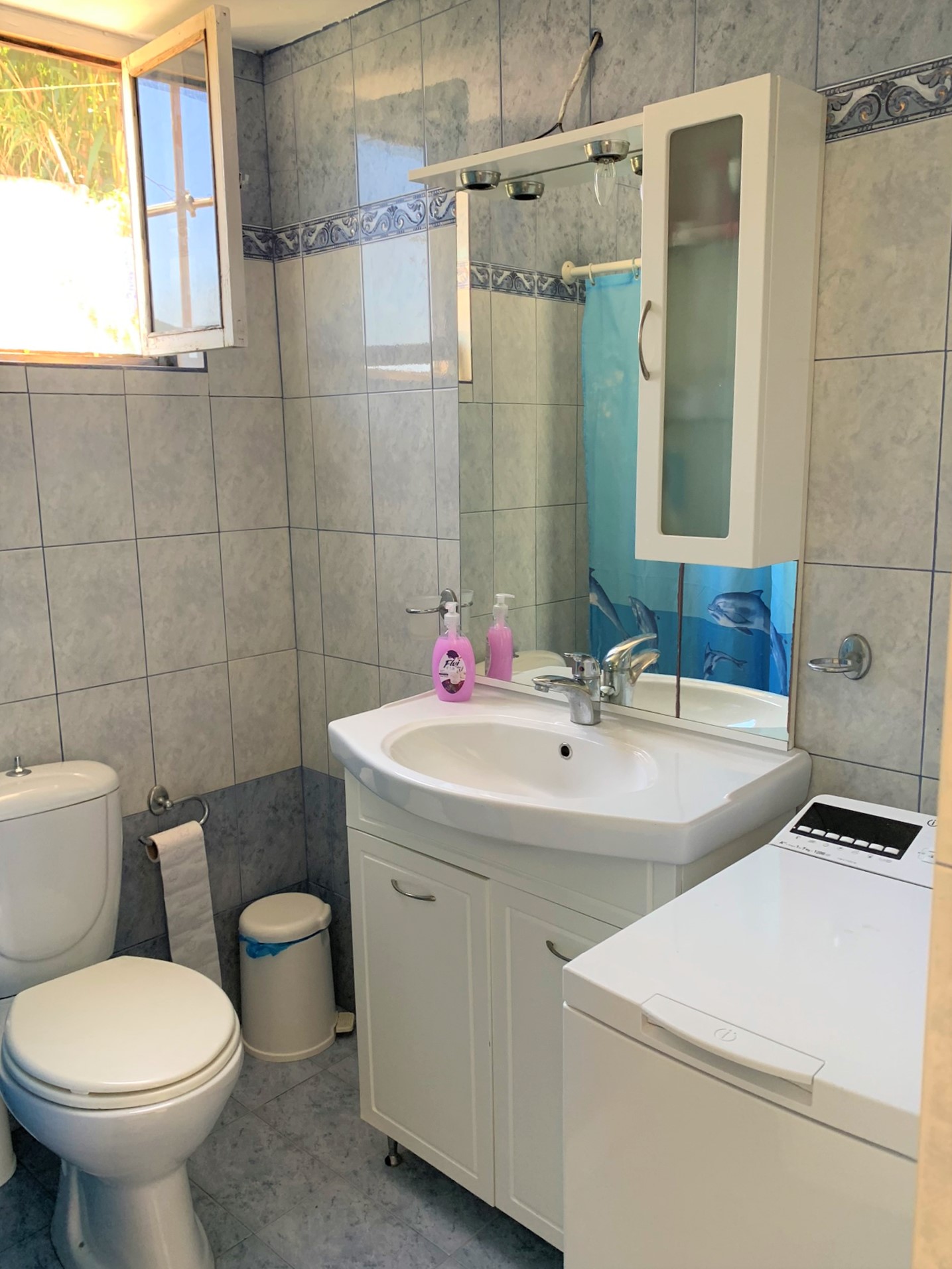 Bathroom of house for sale in Ithaca Greece, Platrithyas