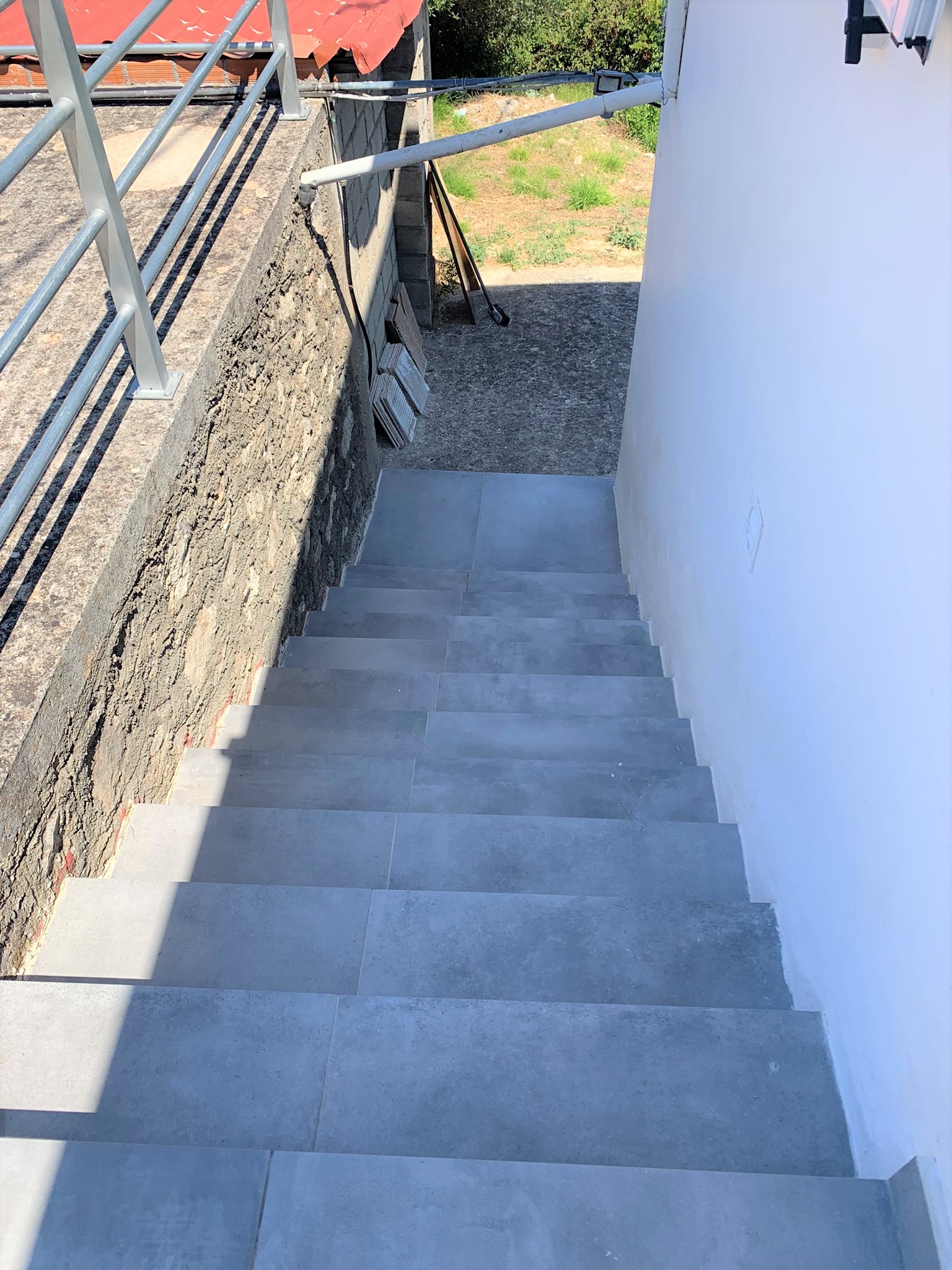 External stairs of house for sale in Ithaca Greece, Platrithyas
