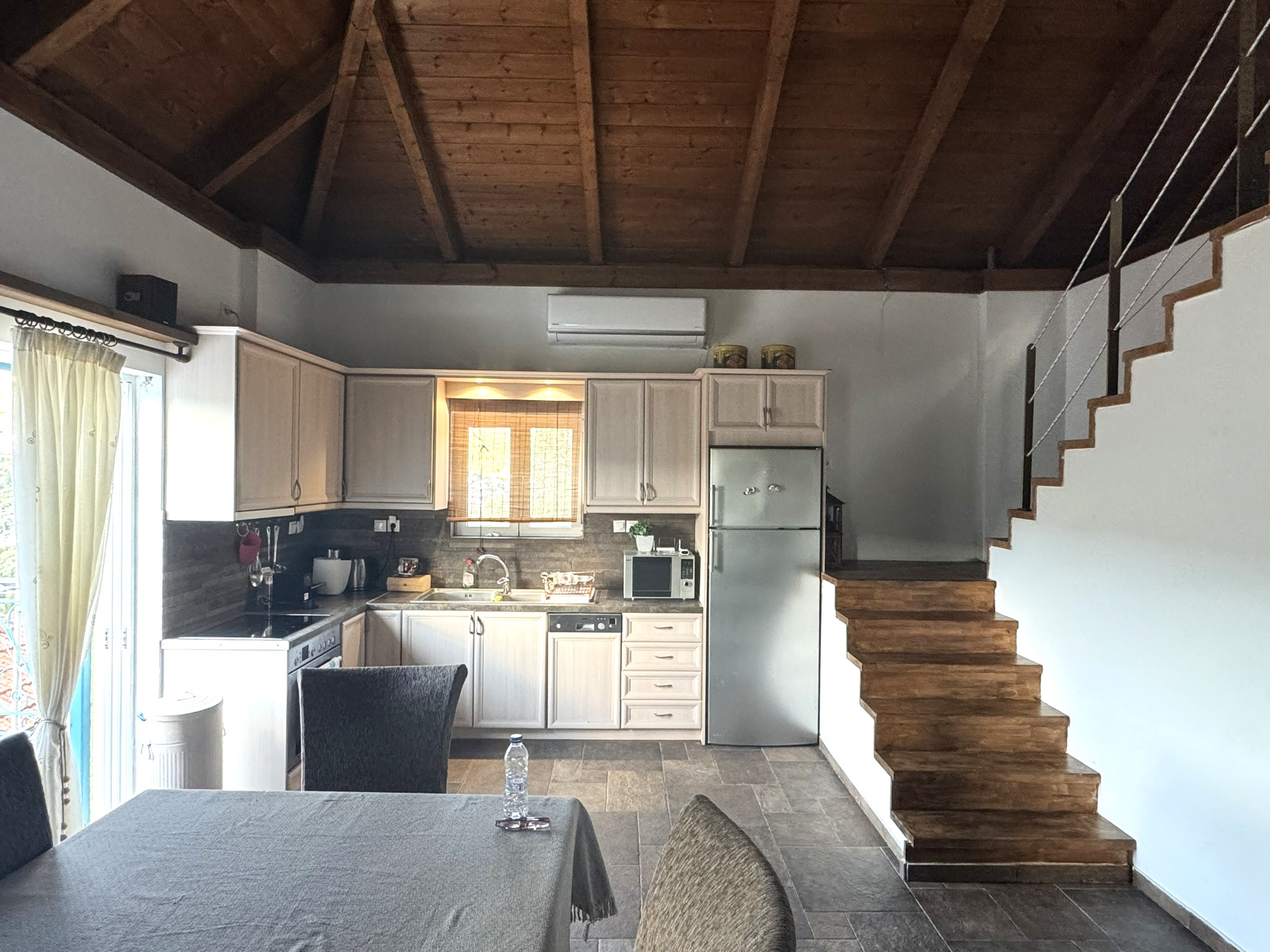 Kitchen area of house for sale in Ithaca Greece, Vathi