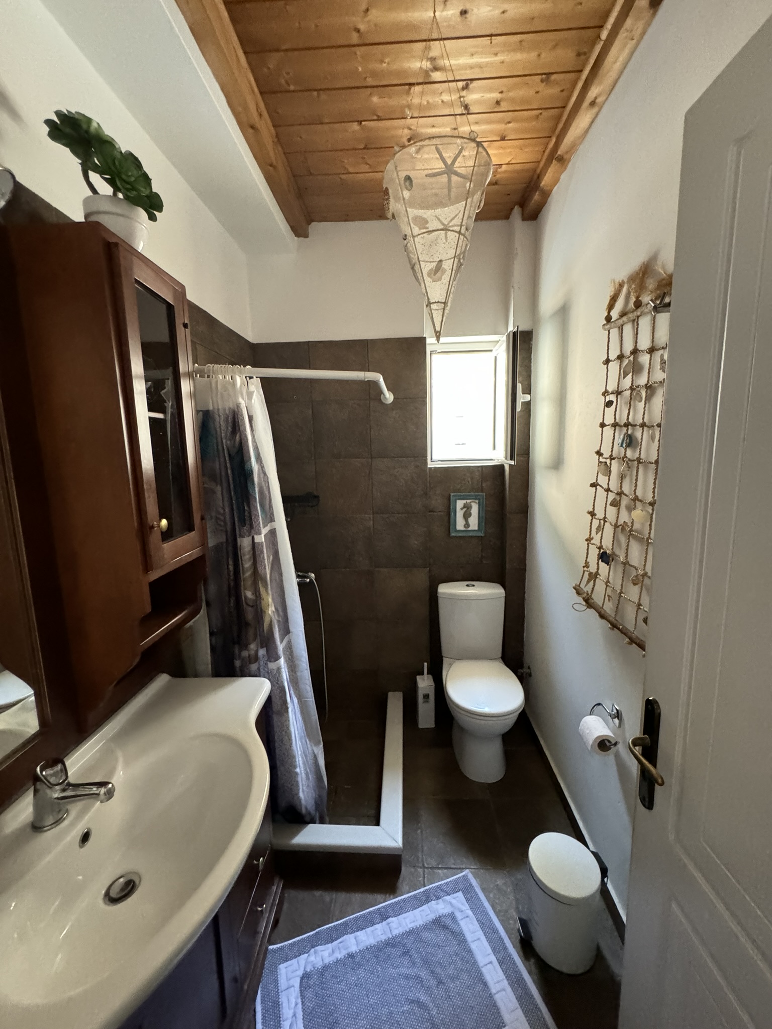 Bathroom of house for sale in Ithaca Greece, Vathi