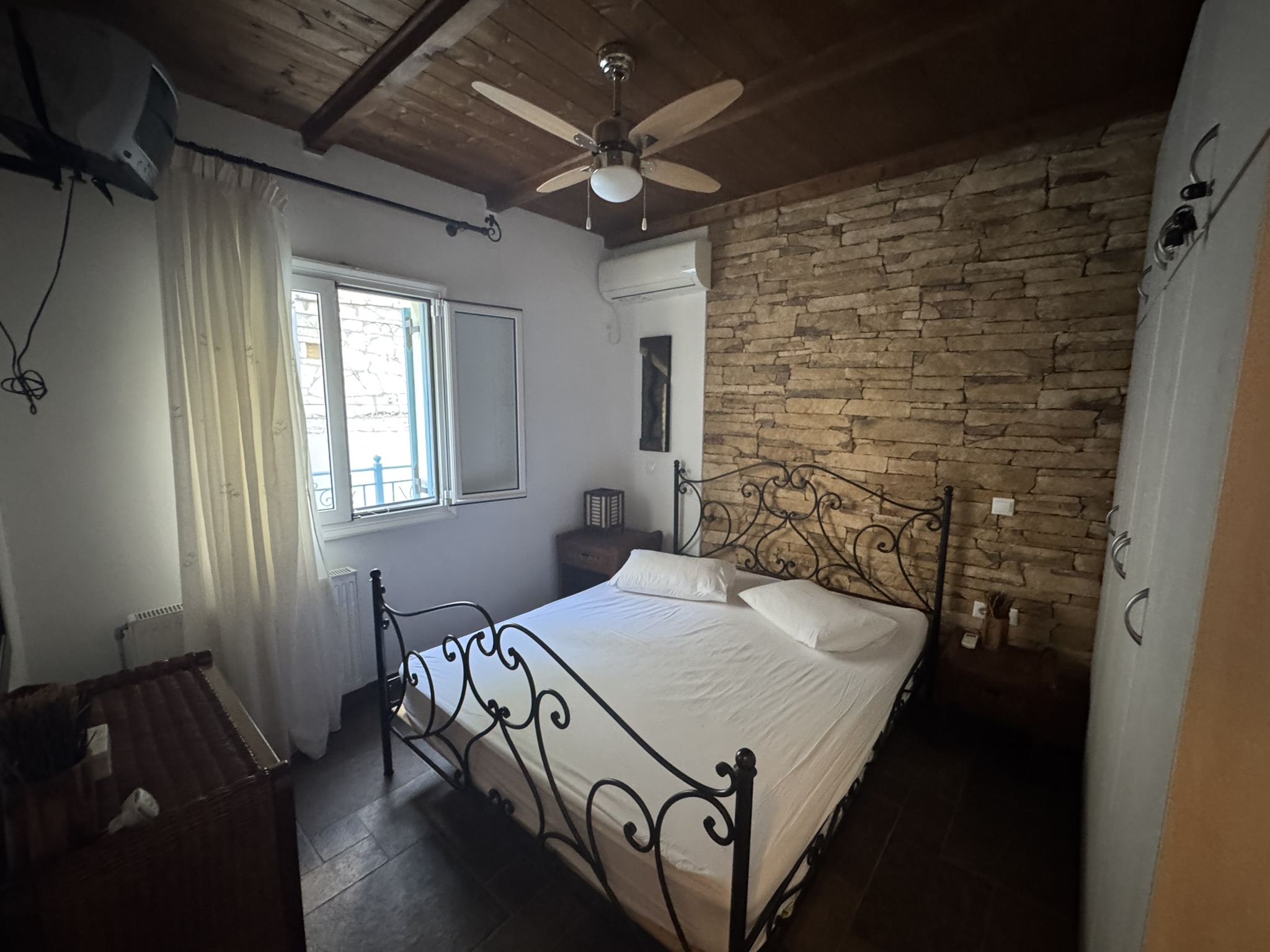 Bedroom of house for sale in Ithaca Greece, Vathi