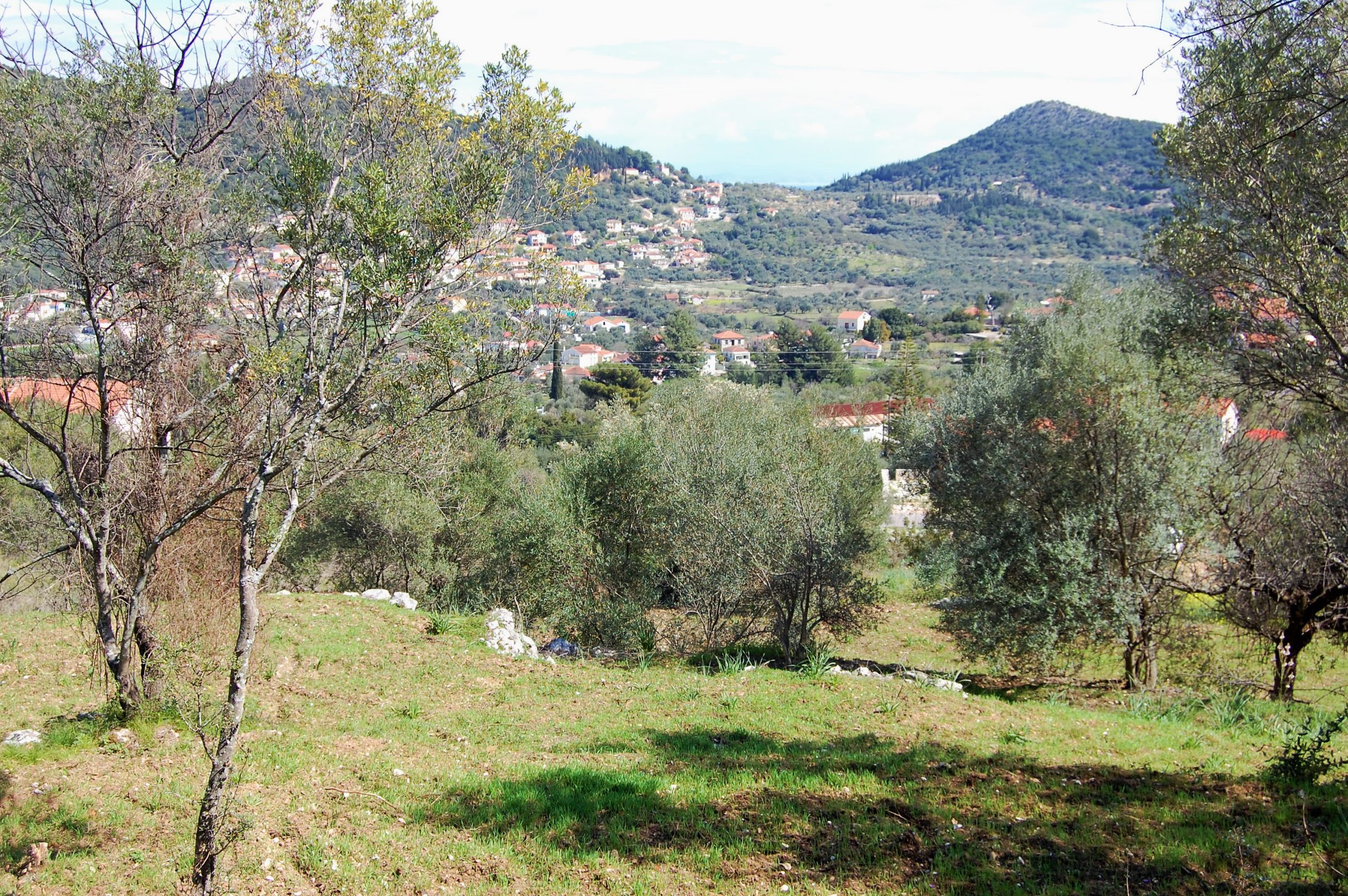 Terrain and landscape of land for sale in Ithaca Greece, Vathi