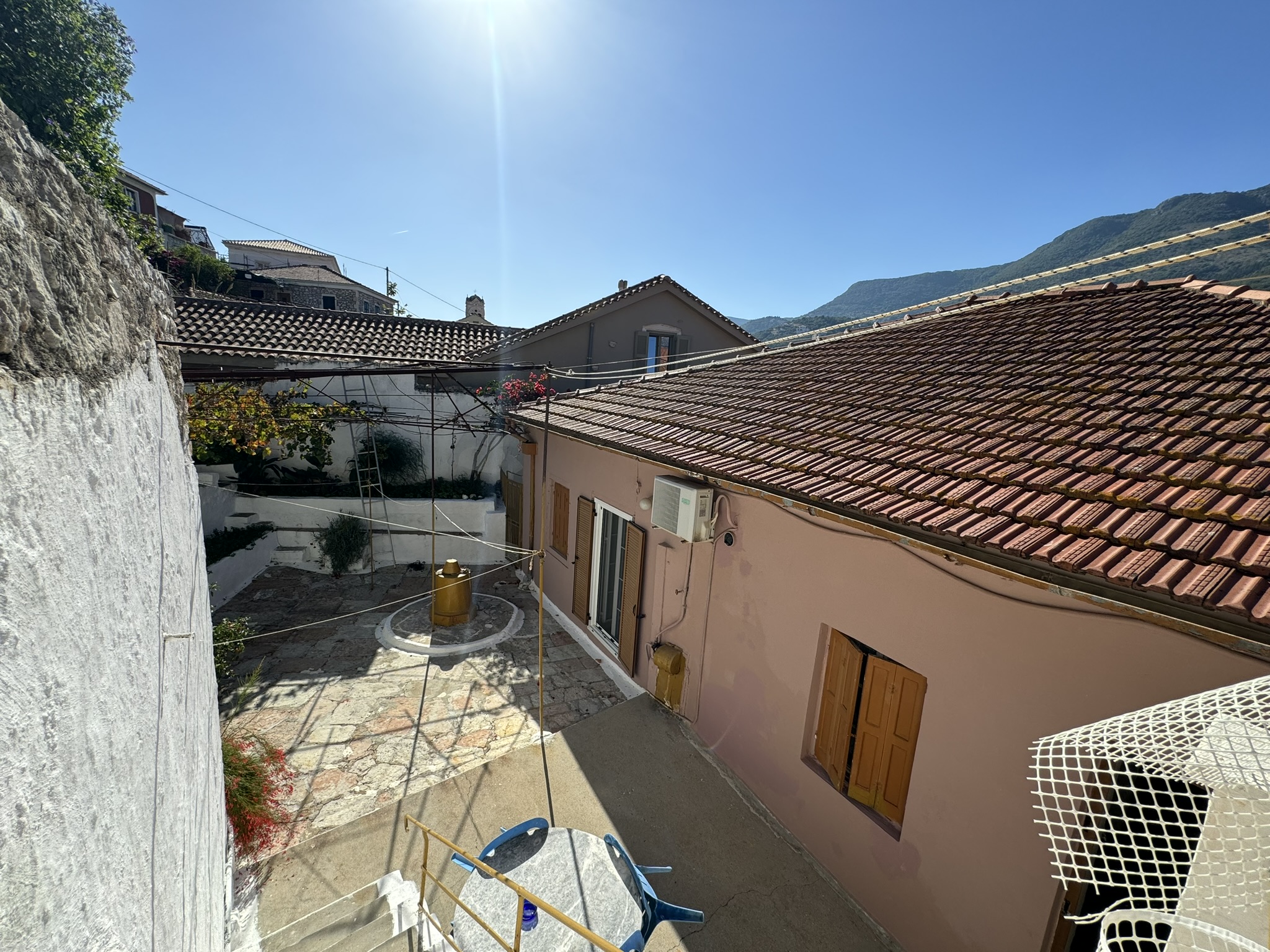 Outside area of house for sale in Ithaca Greece, Vathi