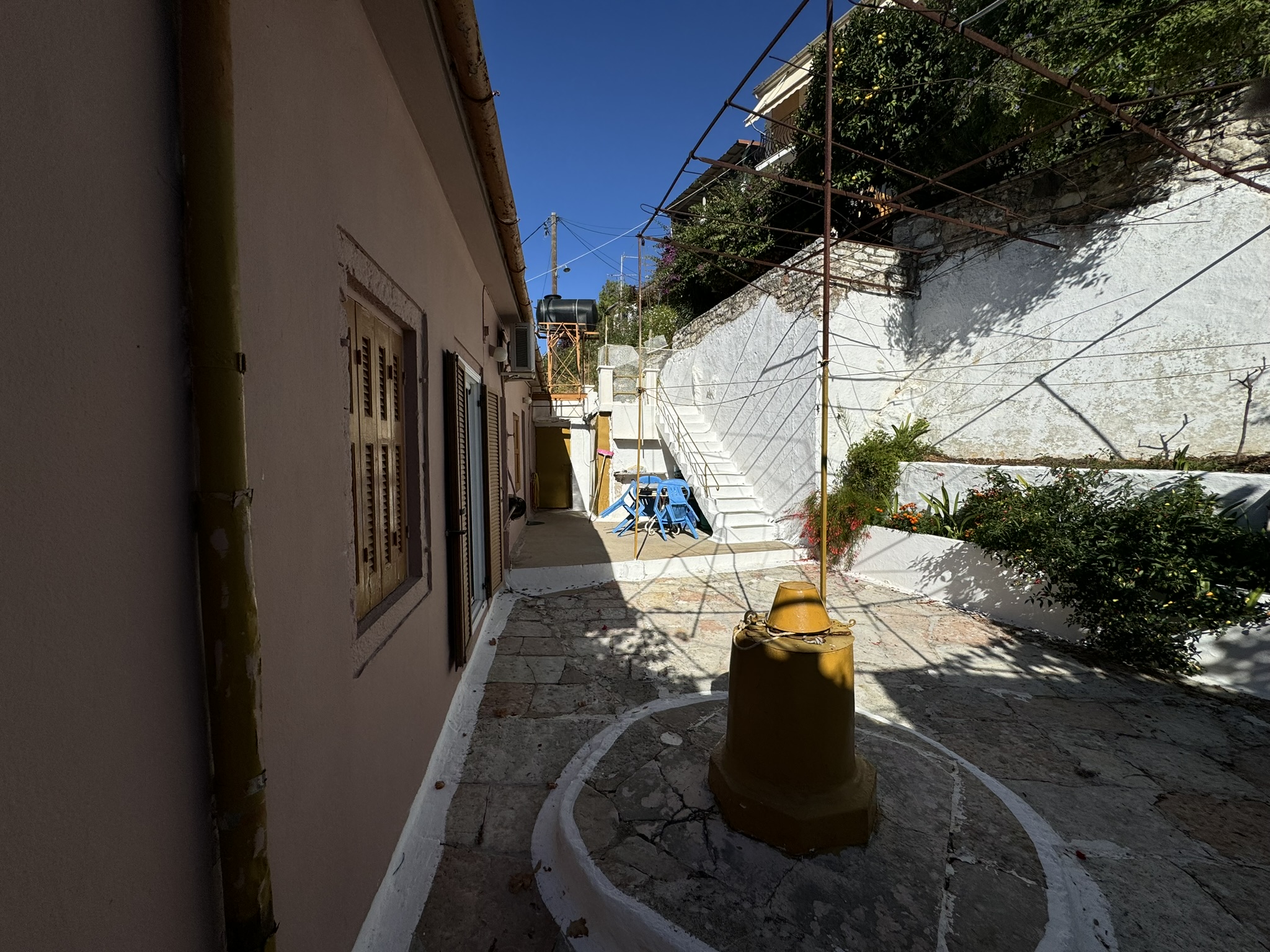 Outside area of house for sale in Ithaca Greece, Vathi