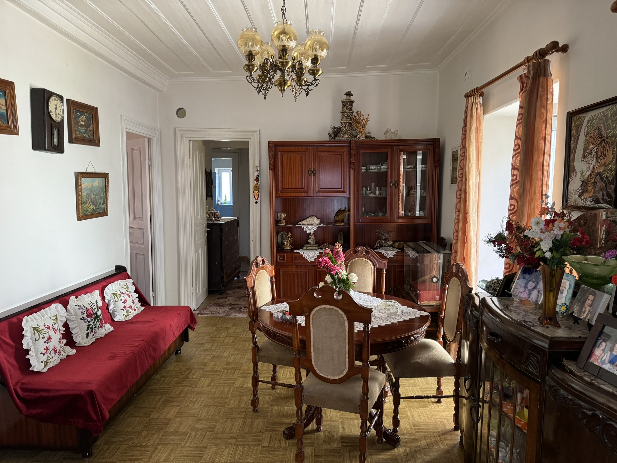 Living area of house for sale in Ithaca Greece, Vathi