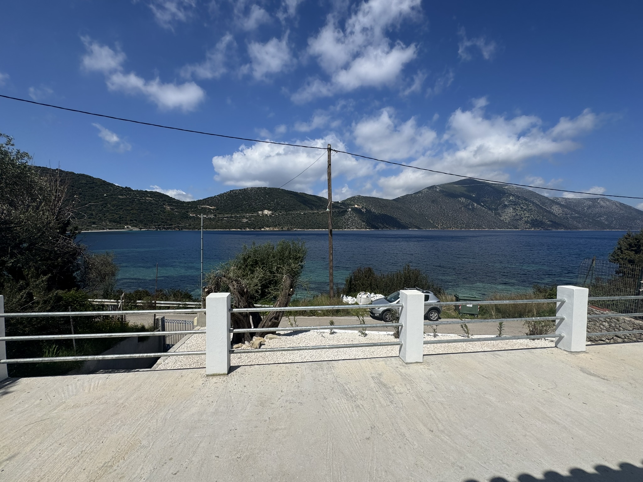 Sea views of house for sale in Ithaca Greece, Aetos