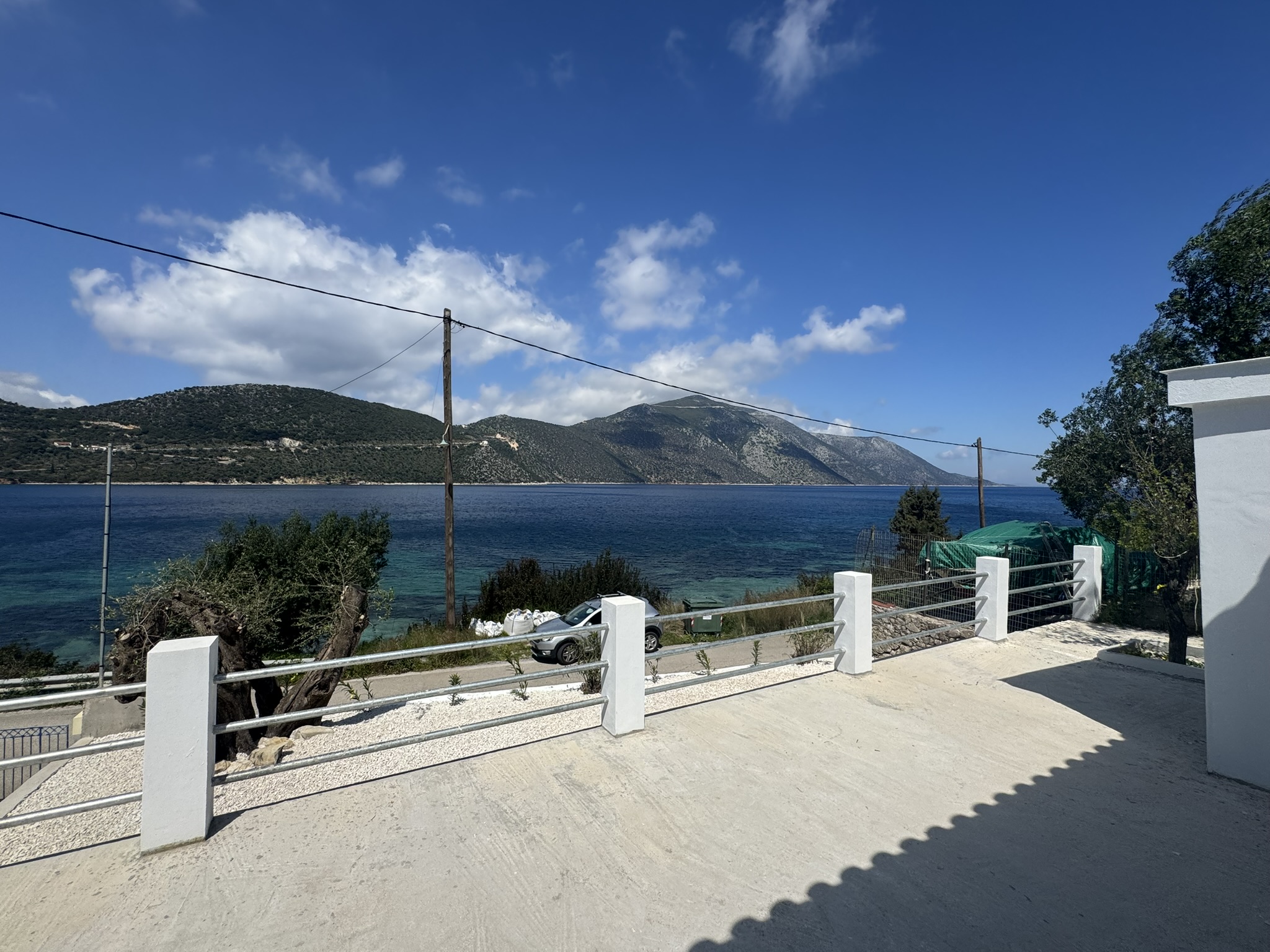 Sea views of house for sale in Ithaca Greece, Aetos