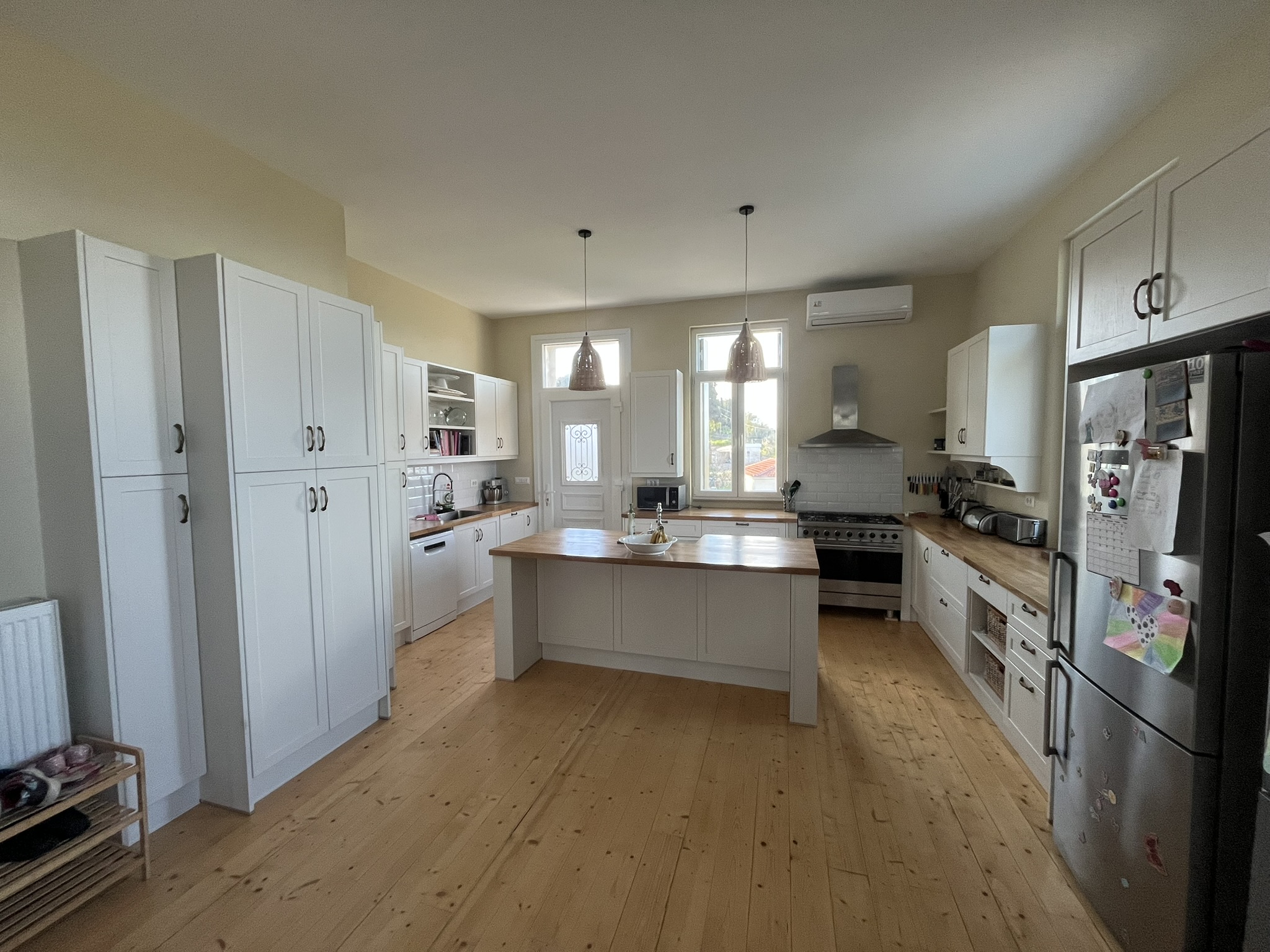 Kitchen area of house for sale in Ithaca Greece, Anoghi