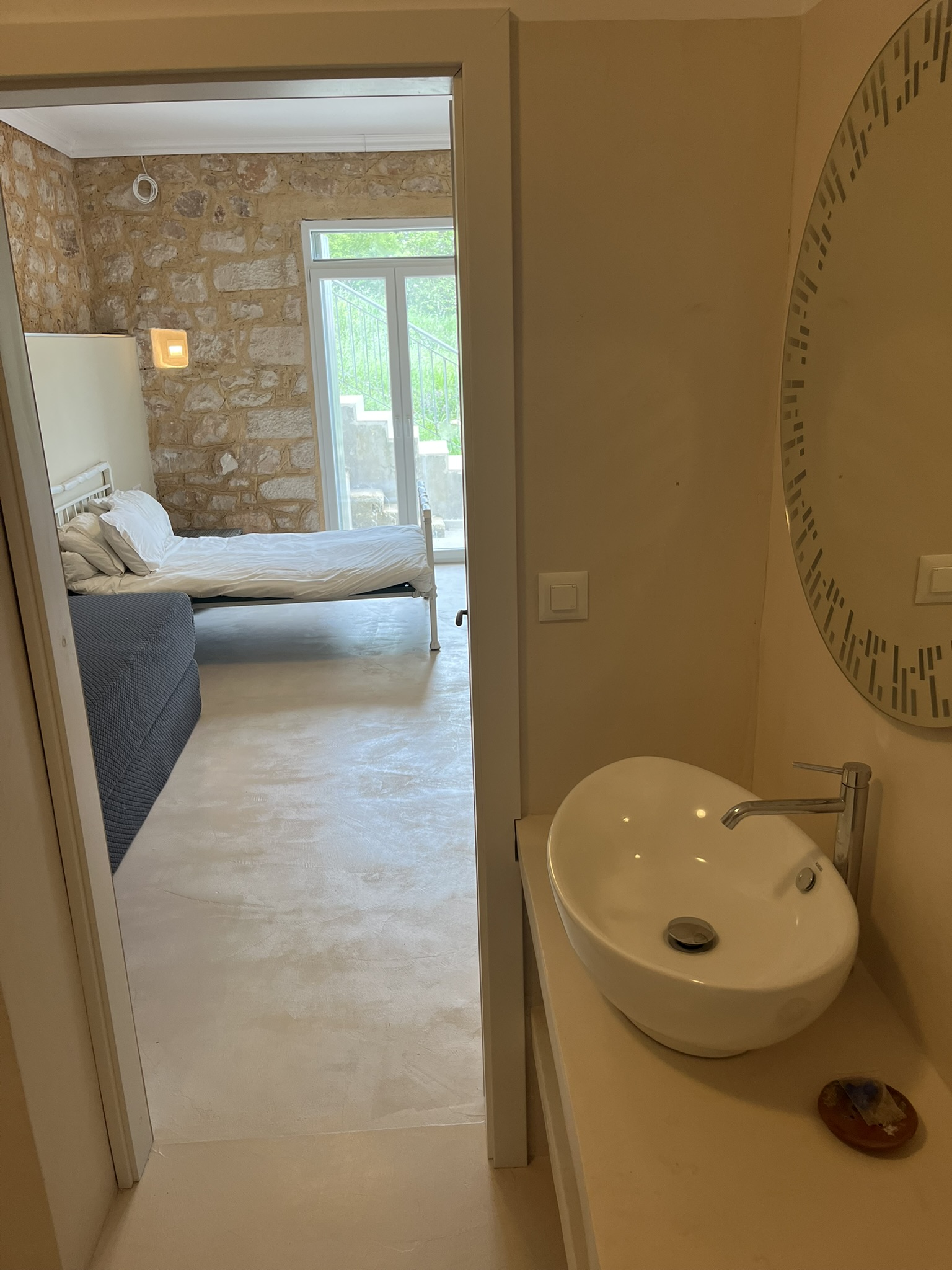 Ground floor en-suite bathroom of house for sale in Ithaca Greece, Anoghi