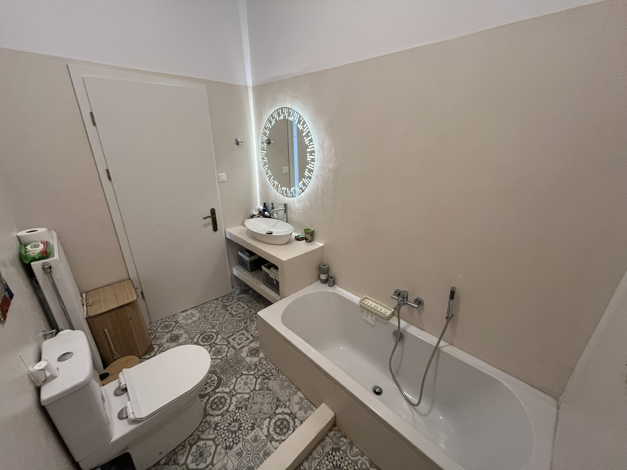 En-suite bathroom of house for sale in Ithaca Greece, Anoghi