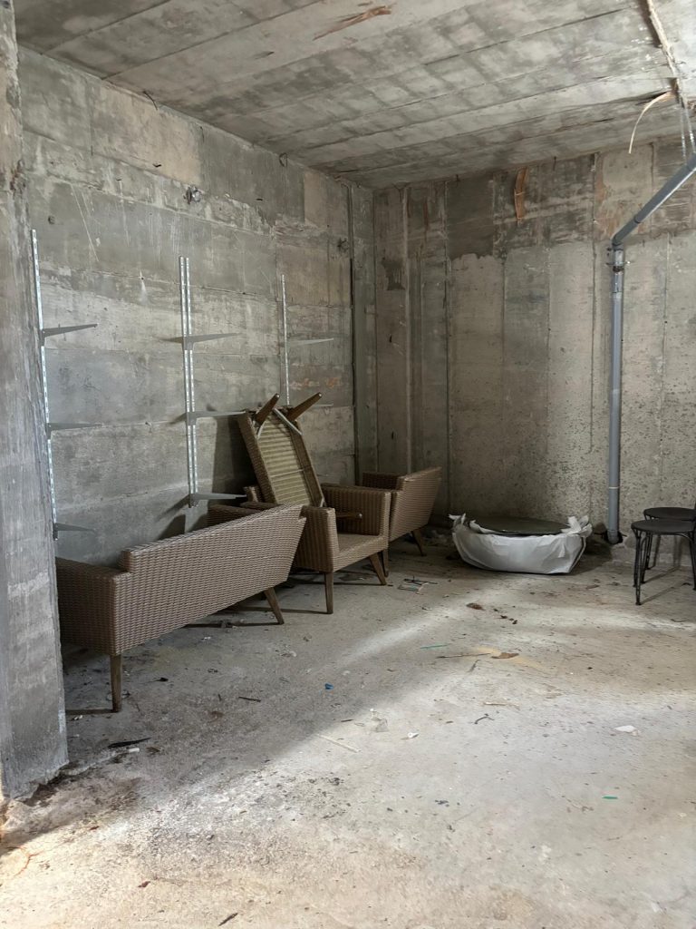 Basement renovation with project management for house in Ithaca Greece, Platrithyas