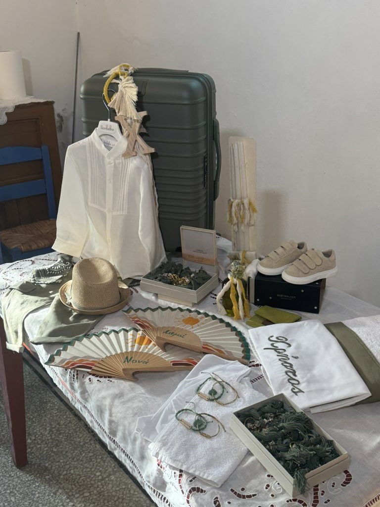 Event management of baptism in Ithaca Greece, Frikes