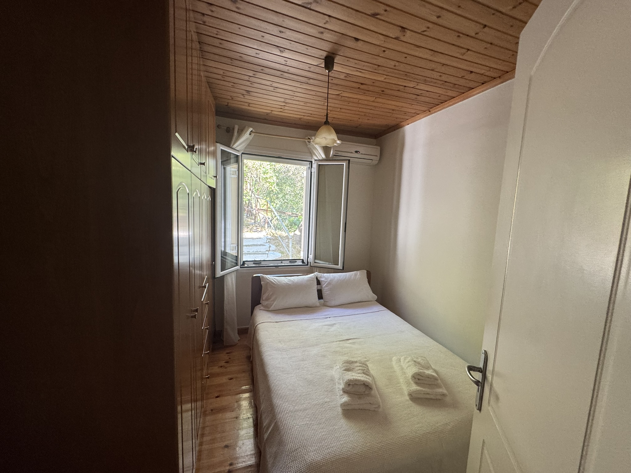 Double bedroom of house for sale in Ithaca Greece Frikes