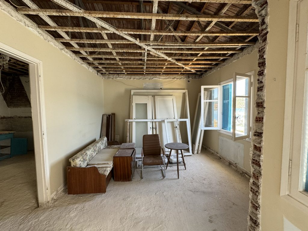 Interior area of house renovated with project management in Ithaca Greece Vathi