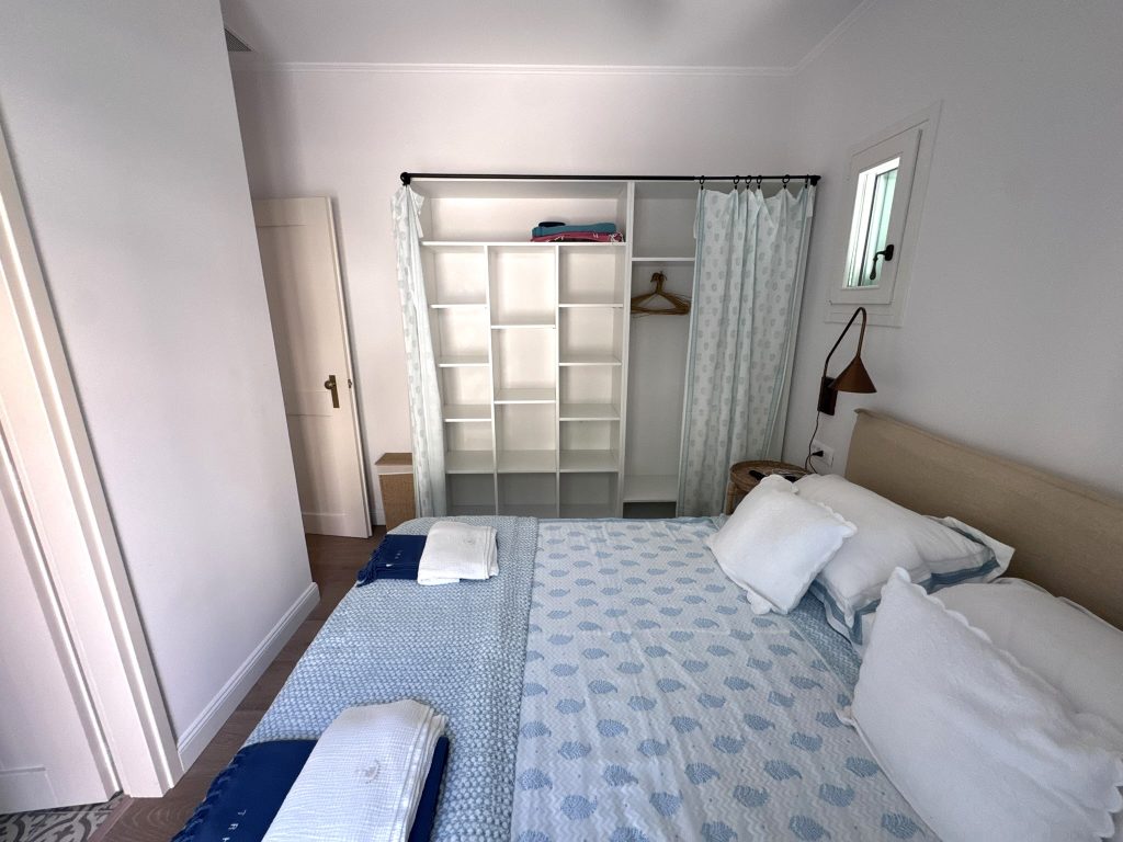 Second bedroom of house renovated with project management in Ithaca Greece Vathi