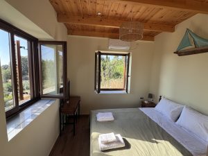 Double bedroom of house for rent in Ithaca Greece, Anoghi